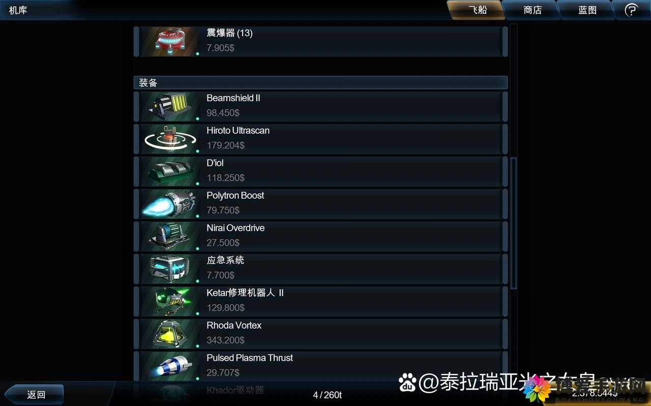 浴火银河2深度商店探索指南，道具购入策略与全攻略解析